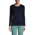 thumbnail image 3 of Lands' End Women's Cotton Rib T-shirt, 3 of 3