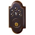 thumbnail image 1 of Baldwin 8252402AC1 Boulder Keyless Entry Single Cylinder Electronic Deadbolt - Distressed Oil Rubbed Bronze, 1 of 1