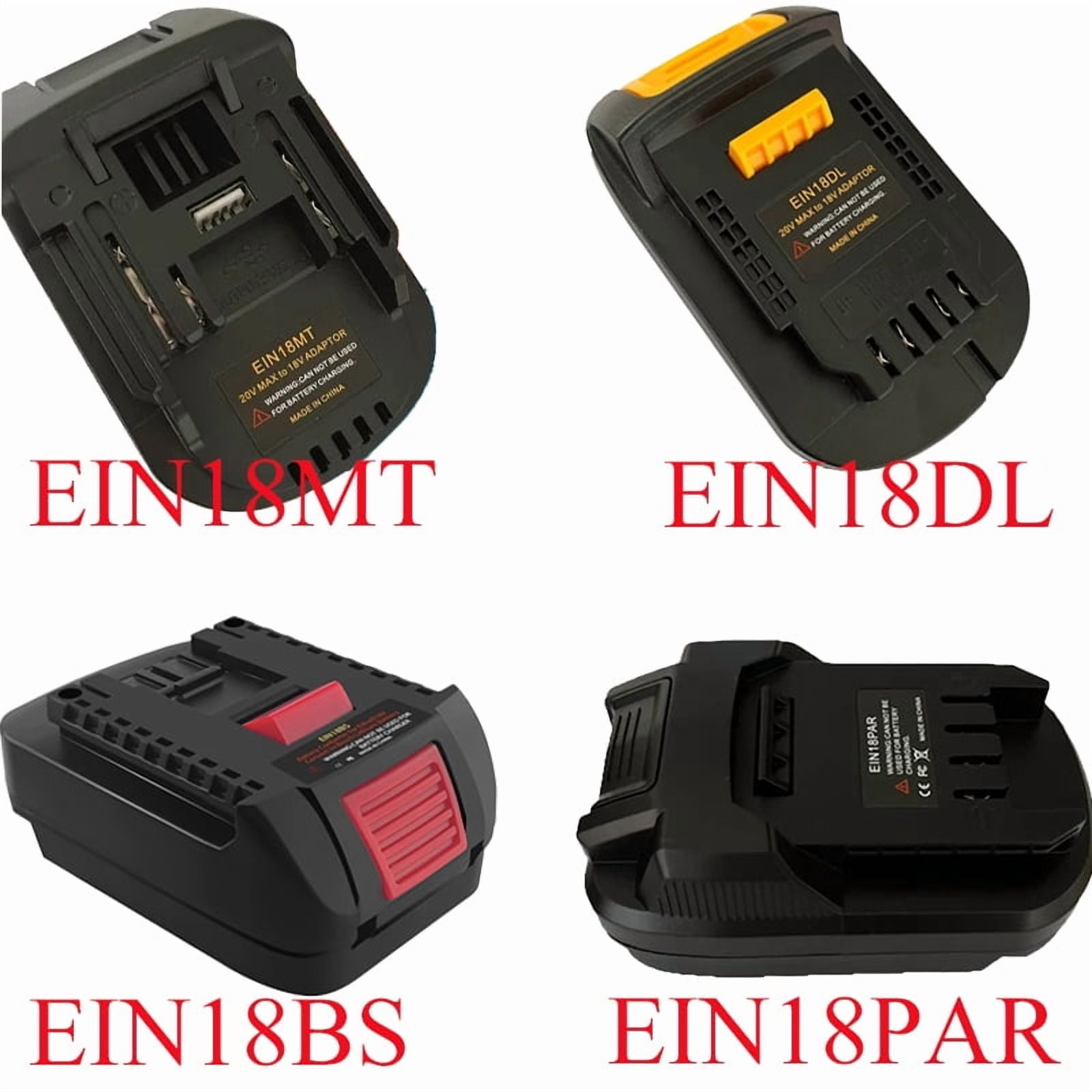 Battery Converter Adapter for Ein*hell 18V Li-Ion Battery for Park*side 20V Power Tool