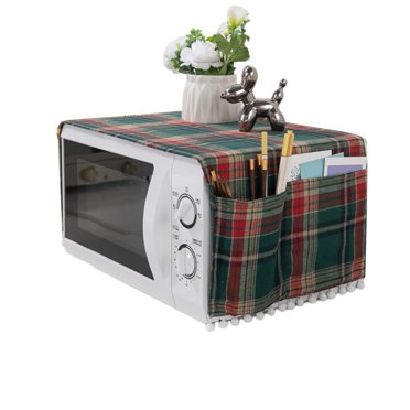 MYG Christmas microwave dust cover: blocks dust and prevents splashing water