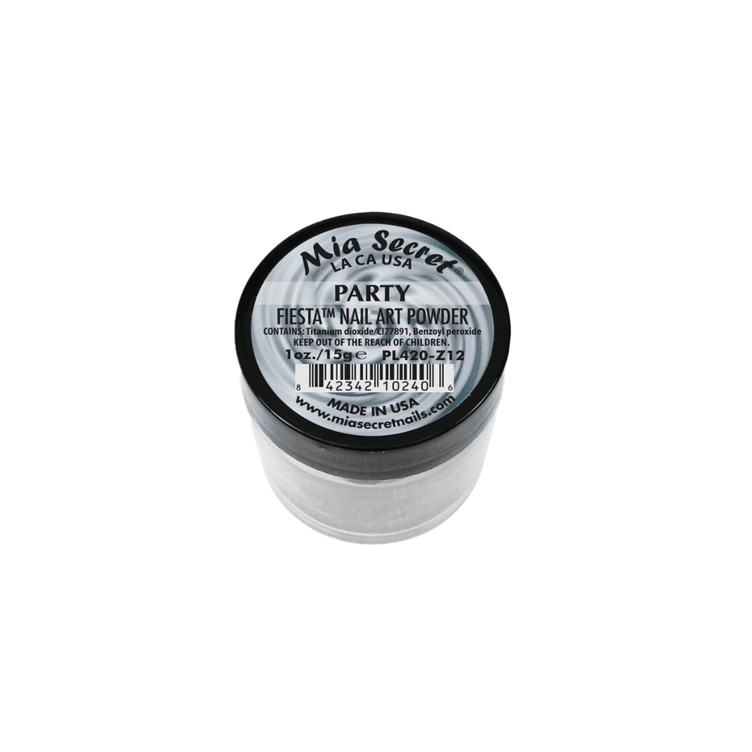 Mia Secret - Fruity Nail Art Powder - Cake & Fiesta Nail Art Powder- Party (1 oz. each) Combo