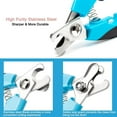 thumbnail image 4 of coupe Ongles Chien Coupe Griffe Pour Chien Avec Lime Ongles Soin Des Griffes En Acier Inoxydable Avec Verrou Scurit Et Lime Pour Animaux De Compa, 4 of 5