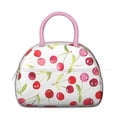 thumbnail image 2 of Cherry Print Lunch Box Women – Kawaii Red Fruit Design with Candy-Inspired Style, Leakproof & Reusable Tote, Aesthetic Art Pattern for Office or School Meals, 2 of 6