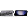 thumbnail image 3 of Case for Galaxy S24 FE,Military Slide Lens Camera Protection [Built-in Kickstand] Magnetic Metal Ring Holder Heavy Duty TPU+PC Shockproof Phone Case for Samsung Galaxy S24 FE 5G 2024 (Purple), 3 of 12