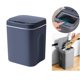 thumbnail image 4 of bote de basura automático Contenedor de inductivo sin inteligente eléctrico incorporado de de carga USB con tapa para Cocina Oficina - 14L gris 14L gris oscuro Magideal bote de basura automático, 4 of 7