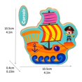 thumbnail image 2 of Juguetes infantiles Puzzles de madera para niños, Coche de dibujos animados Juguetes educativos de aprendizaje Compre 2 y llévese 1 gratis, 2 of 2