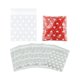 thumbnail image 1 of 100 bolsas pequeñas de celofán de corazón blanco para golosinas de San Valentín, bolsas de celofán autosellantes, bolsas de regalo, 1 of 4
