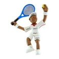 thumbnail image 5 of Personalized Tennis Ornament 2024 Black Male Tennis Player 1 Count - Ornaments by Elves, 5 of 10