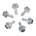 thumbnail image 4 of Wisewang 6 PCS Water Cooling Two-Touch Fitting G1/4 Thread Barb Connector for PC Water Cooling System Accessory for Tube Barb Fitting No.01 1Set, 4 of 6