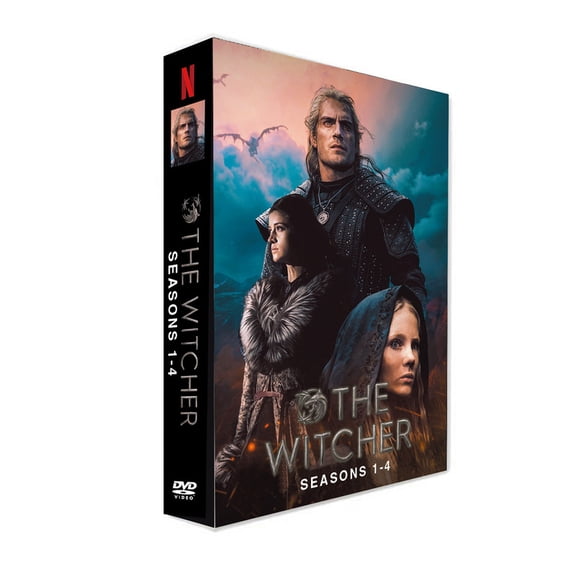 The Witcher Complete Seasons 1-4 (DVD)