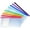 Clear, variant on Koldwater 10 Pack Plastic Envelope, Files Zipper Folders, 13 x 9.25 Inch | Poly Zip Envelop A4 Size/Letter Size
