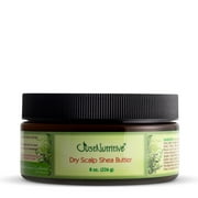 Just Nutritive Dry Scalp Shea Butter, Moisturizing Scalp Cream with Aloe Vera, All Hair Types 8oz