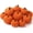 Orange Yellow, variant on 12 Pack Crochet Pumpkins Ornaments, Handmade Knit Mini Pumpkin Decor for Fall Halloween Thanksgiving Farmhouse Home