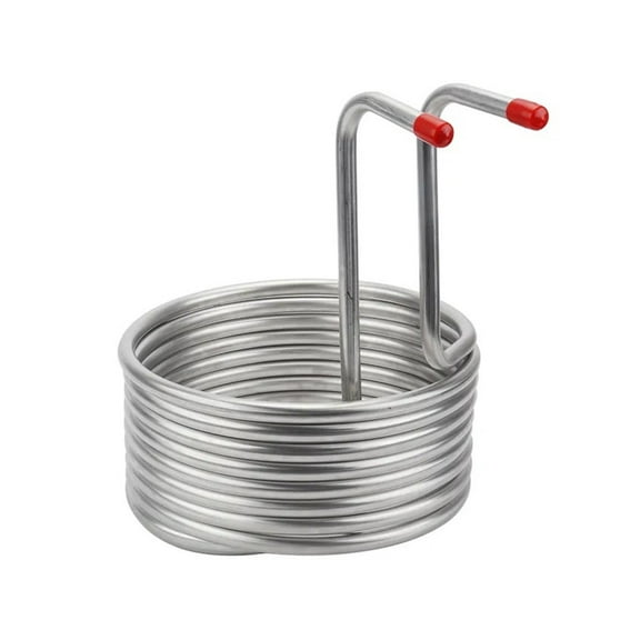 Home Brewing Immersion Chiller, 12.7mm Stainless Steel Cooling Coil Tube Heat Exchanger, Food Grade Wort Chiller Rapid Beer Cool ,High Thermal Efficiency