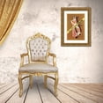 thumbnail image 3 of Advertisement 17x24 Gold Ornate Wood Framed with Double Matting Museum Art Print Titled - Pigs and Pork: Hooked Pork, 3 of 4