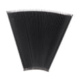 thumbnail image 1 of Cubierta Guardapolvo de Polvo para Fresadora CNC para Motor de Husillo de Enrutador CNC, Negro, 15mm , Ancho de 150 - 300mm DYNWAVEMX Cubierta antipolvo para máquina de grabado, 1 of 8