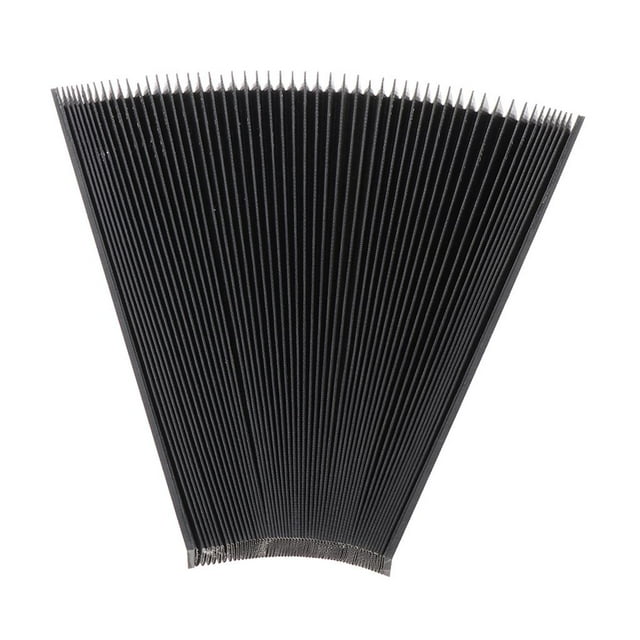 Cubierta Guardapolvo de Polvo para Fresadora CNC para Motor de Husillo de Enrutador CNC, Negro, 15mm , Ancho de 150 - 300mm DYNWAVEMX Cubierta antipolvo para máquina de grabado
