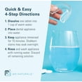 thumbnail image 5 of M3 Naturals Retainer Cleaner, Denture Cleaning Tablets for Odors, Stains, and Plaque, 120 Count, 5 of 7