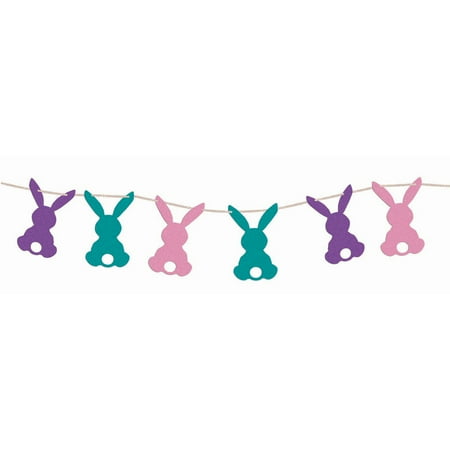 DIAMOND BUNNY BANNER PASTEL MU