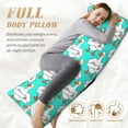 thumbnail image 3 of KLL Ultra Soft Microfiber Body Pillow Cover/Pillowcases 20"x54" with Hidden Zipper Closure-Strong Goose, 3 of 5