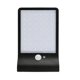 thumbnail image 1 of 48 LEDs Solar 3 Modos IP65 Luces con sensor de movimiento Lámpara de pared para exteriores (Negro), 1 of 7