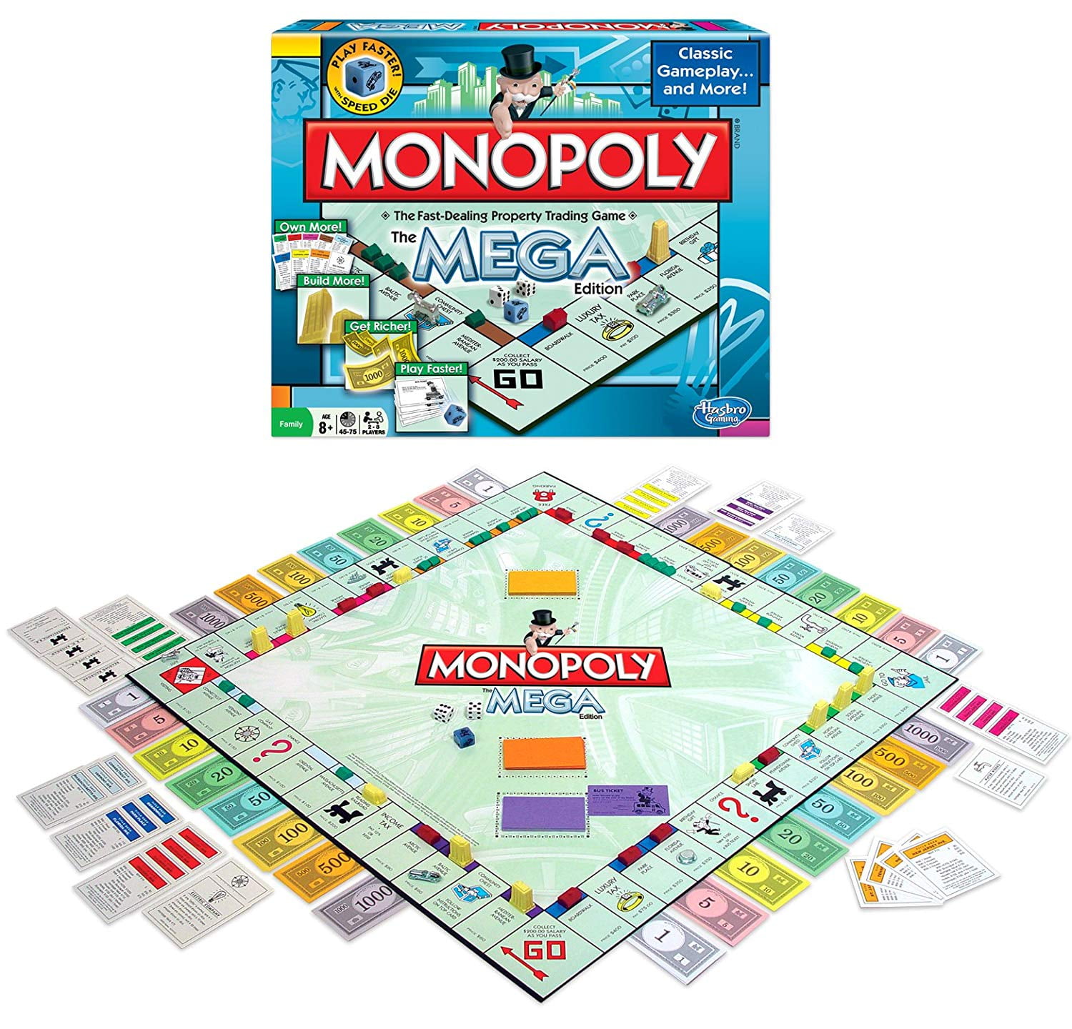 Winning Moves Natale Monopoly Board Game 24358 