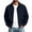Navy, variant on XUNKUSGA Men's Lightweight Jackets Classic Solid Color Collared Zip Up Jackets for Men Casual Long Sleeve Ribbed Cuff windbreaker jacket Golf Windproof Coat with Zipper Pockets Beige S