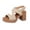 Beige_004, variant on Platform Heels for Women Comfy Chunky Block Heeled Sandal Open Toe Ankle Strap Mid Heel Slingback Sandals Summer Pary Dress Shoes Beige 10（EU-43）