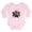 Petal Pink, variant on - Pugs Ninja T Shirt - Long Sleeve Cotton Baby Bodysuit
