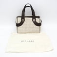 thumbnail image 2 of Pre-Owned Bvlgari Logomania Winona Boston Small Women's Canvas,Leather Boston... (Good), 2 of 15