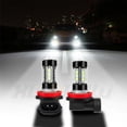 thumbnail image 6 of 4pcs Combo 9005 H11 LED Headlight Bulbs 60W 6000K Brighter Low-High Beam ＆Fog Light Bulbs Kit, 6 of 16