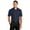 True Navy/ Grey, variant on Sport Tek Adult Male Men Color Blocked Short Sleeves Polo Tr Royal/Grey X-Large
