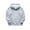 Grey, variant on Krdevn Toddler Boys Girls Solid Long Sleeve Patchwork Hooded Thickened Warm Sweatshirt Pullover Blouse Tops Outfits Clothes,5-6 Years