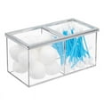 thumbnail image 4 of InterDesign 20470 Bath Accessory Set Clear Plastic Clear, 4 of 5