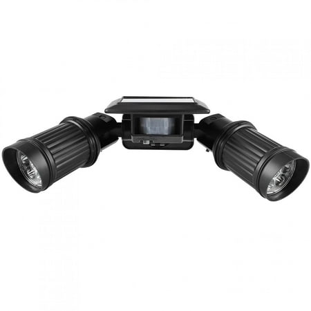 

LHCER Adjustable Dual‑Head 14LED Solar Spotlight Motion Sensor Wall Light Security Light For Outdoor Yard Garden Solar Security Light Solar Dual-Head Spotlight