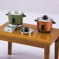 thumbnail image 2 of Miniature Simulation Rice Cooker Mini Rice Cooker Cooker Model Kitchen Mode H5O7, 2 of 8