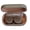 Gray, variant on Stylish PU Contacts Lens Holder With Wearing Tool And Tweezers Eyewears Container Accessory for Travel Easy to Carry