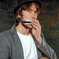 thumbnail image 2 of GOOHOCHY 1 PC Duradero 10-agujero Blues de 20 tonos Harmonica Pequeño Instrumento Blues Harmonica, 2 of 7