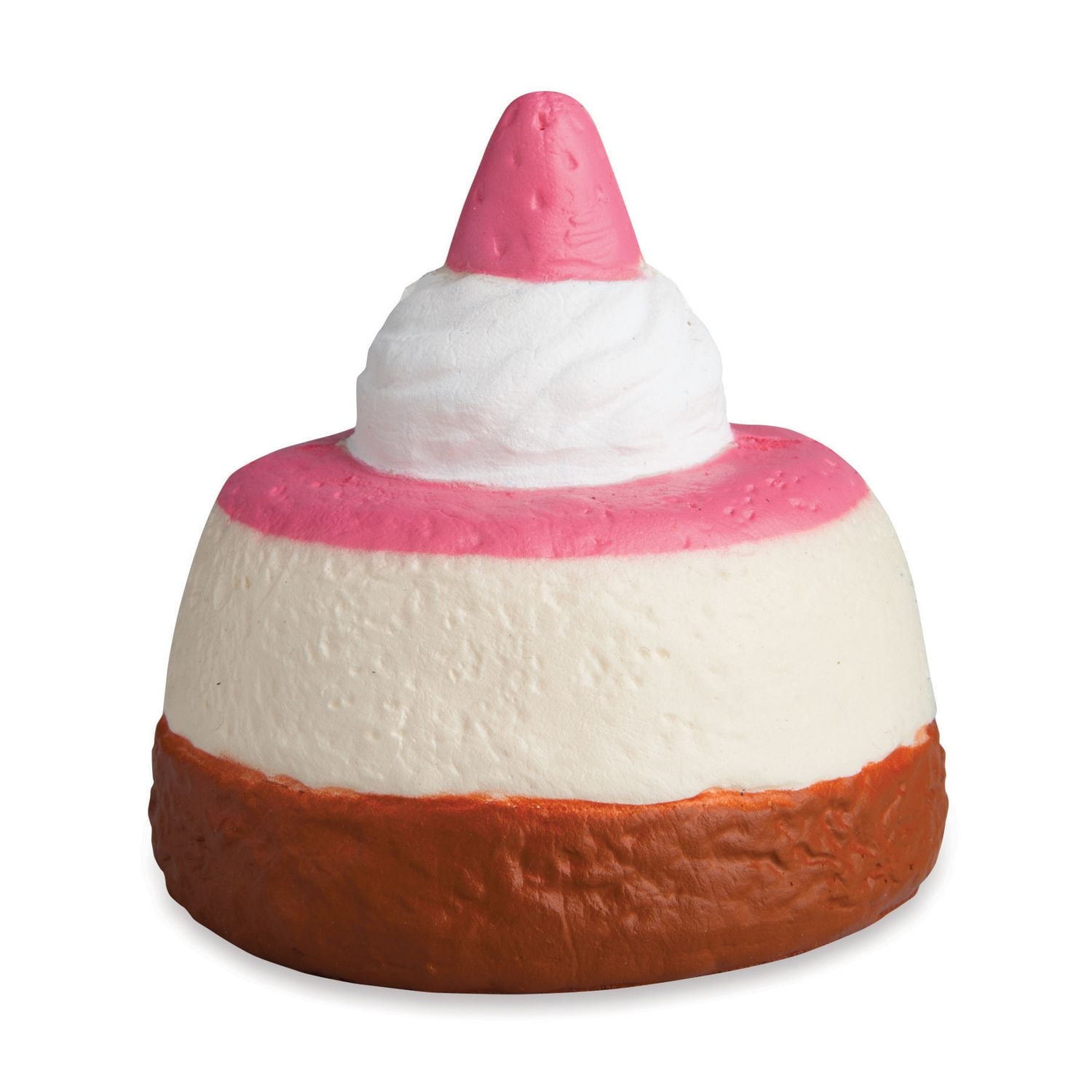 Squishies mous et doux The Orb Factory à gâteau fromage fraise