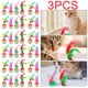 thumbnail image 1 of Pelota Juguete Colores Arcoíris Con Plumas para Gatos 36 Uds., 1 of 9