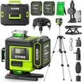 thumbnail image 1 of Nivel láser Alloyman Laser Level con trípode 4 × 360° Línea Verde, 1 of 9