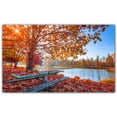 thumbnail image 1 of Picture-Tiles.com: Autumn Ceramic Tile Wall Mural WAL500021-53L. 40"W x 24"H using (15) 8" x 8" Ceramic Tiles-Satin Finish, 1 of 3