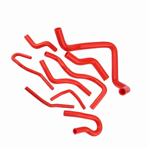 Silicone Radiator Hoses Coolant Hose Radiator Hose Car Radiator Hose 9pcs Silicone Auto Radiator Hose Kit for Civics D15 D16 SOHC EG EK 1992-2000