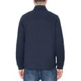 thumbnail image 2 of BC Clothing Men’s Bonded Fleece Lined Body Lined Quarter Zip Pullover Top (Blue, 3X-Large), 2 of 6