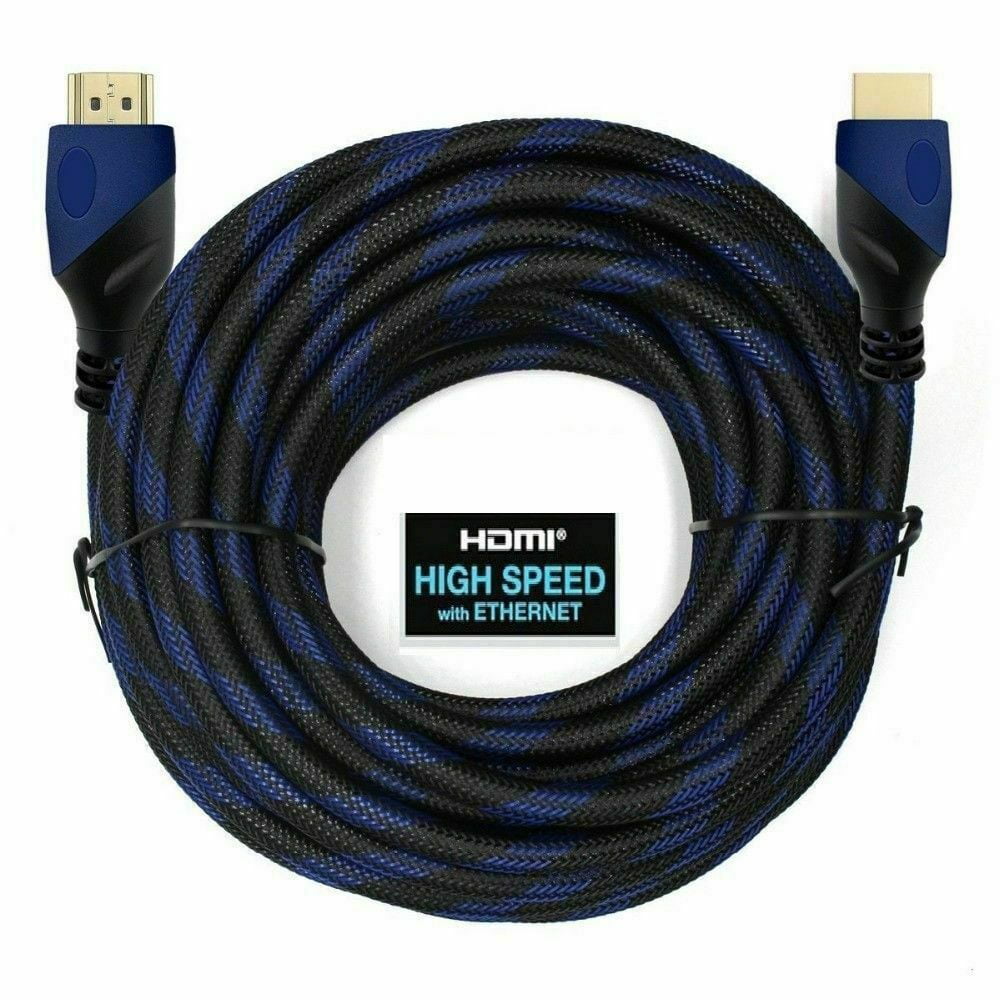 Premium HDMI Cable 4K UHD 1.5 3 6ft 10ft 12ft 15ft 20ft 35ft 50ft 75ft 100ft Lot