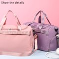 thumbnail image 3 of Sac de Sport pour Gym, Sac Imperméable pour Entraînement avec Poche Humide et Compartiment pour Chaussures, Léger, 3 of 5