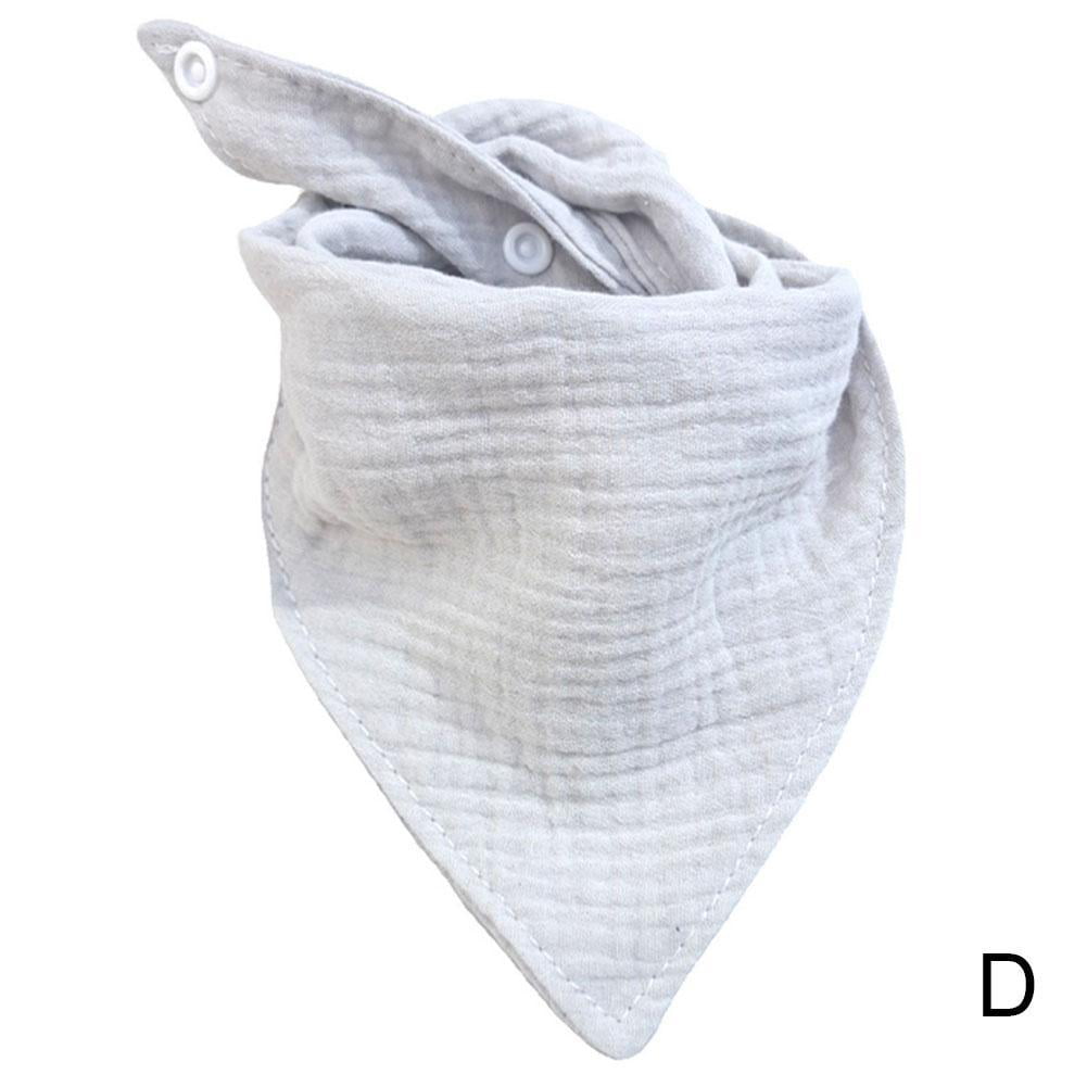 Baby Feeding Head Scarf Towel Bib Boy Girl Bandana Saliva Triangle Dribble DS 