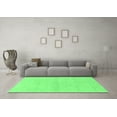 thumbnail image 3 of Ahgly Company Indoor Square Solid Emerald Green Modern Area Rugs, 7' Square, 3 of 4