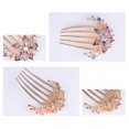 thumbnail image 1 of Accesorios de boda para mujer C con inserto de diamante de aleación que combina con todo a la moda, 1 ud., 1 of 2