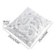 thumbnail image 3 of 100PCS Elastic Food Covers Fresh Keeping Bags Disposable Stretchable Bowl Covers Universal Kitchen Wrap Seal Bags for Food Storage Bread Proofing and Outdoor Picnics(Tensile length 14.96in), 3 of 4